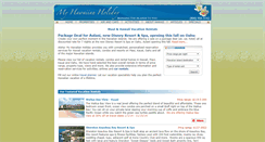 Desktop Screenshot of myhawaiianholiday.com